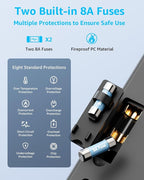 Universal Travel Adapter, International Travel Plug Adapter - Image 6