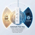 LINKVOLT Smart Power Strip WiFi Surge Protector Alexa Google Home Voice Control - Image 5