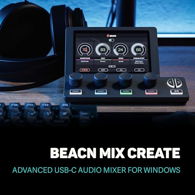 BEACN Mix Create Audio Mixer for PC & Mac | For Content Creators, Gaming & - Image 2