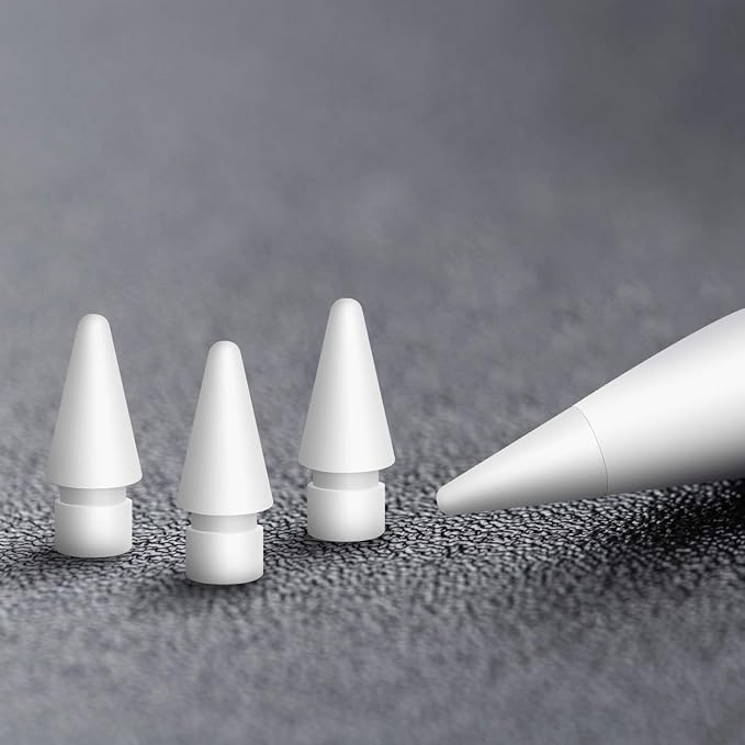 MEKO 4 Pack Replacement Tips for Apple Pencil 1st Gen & 2nd Gen, Pen Nibs for - Image 5