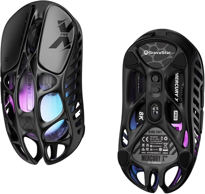 GravaStar Mercury X Pro Wireless Gaming Mouse, Come - Image 7