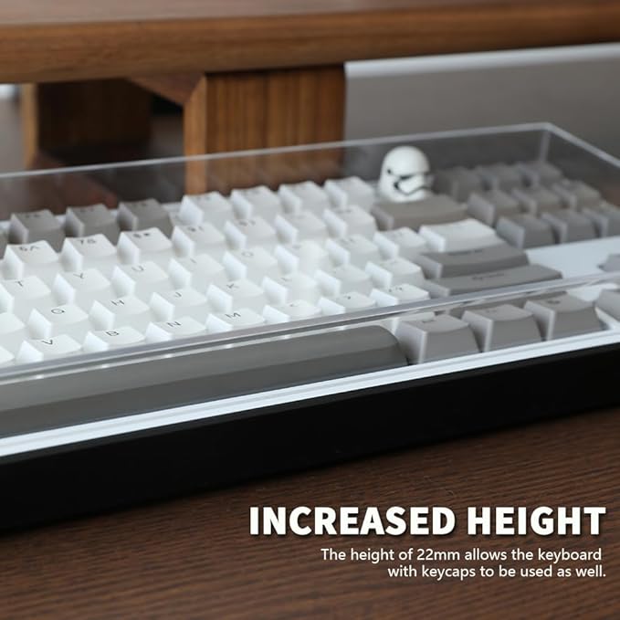 Acrylic Keyboard Dust Cover, 98 Keys Transparent Mechanical Keyboard Protective - Image 6