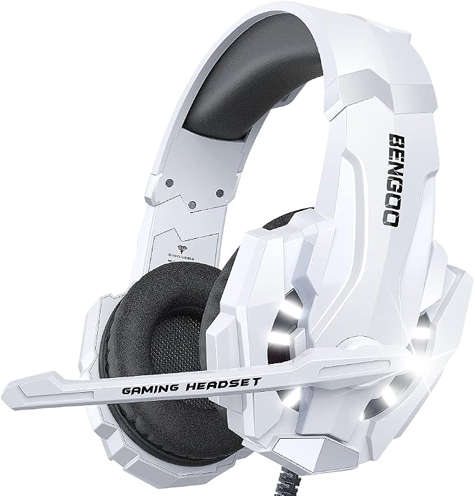 BENGOO Pro Gaming Headset for PS4 PS5 PC Xbox One Controller, Noise Cancelling - Image 8