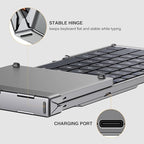 ProtoArc Foldable Bluetooth Keyboard, XK01 Folding Wireless Portable Keyboard - Image 7