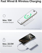 Baseus for MagSafe Portable Charger, 10000mAh Wireless Magnetic Power Bank - Image 4