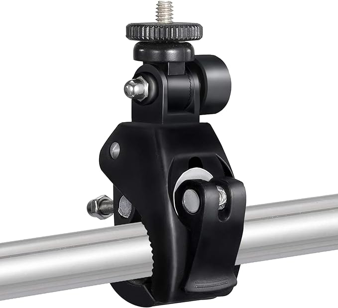 Camera Super Clamp with 1/4"- 20 Threaded Head Compatible by SUPON