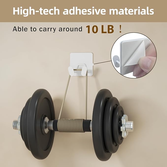Adhesive Shower Hooks for Inside - Image 4
