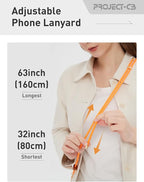 project-cb Cell Phone Lanyard 1, Phone Tether Tab 2, Phone Crossbody Strap - Image 2