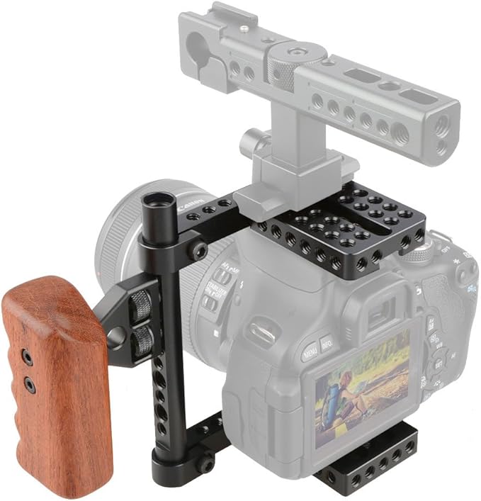 CAMVATE DSLR Video Camera Cage Stabilizer Rig - Image 3