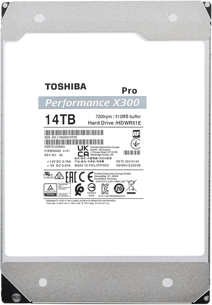 Toshiba X300 PRO 14TB High Workload Performance - Image 2