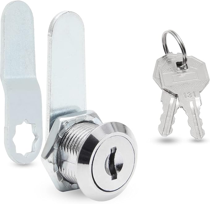 Uenhoy 6 Pack Cam Locks Keyed Alike, 5/8" Set - Image 2