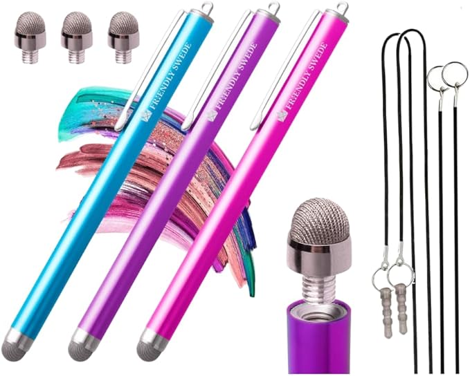 The Friendly Swede Mesh Tip Stylus Pen by TheFriendlySwede