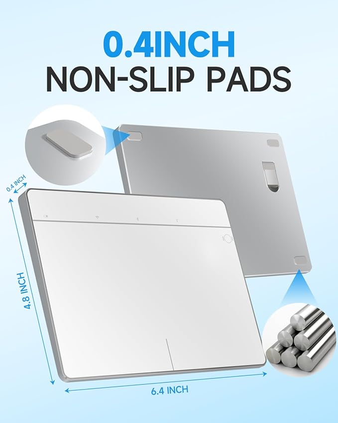 Wireless Bluetooth Trackpad for Windows 10/11, Supports 3 Connection Modes - Image 6