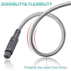 EMK Digital Optical Audio Cable Toslink Cable - Image 5