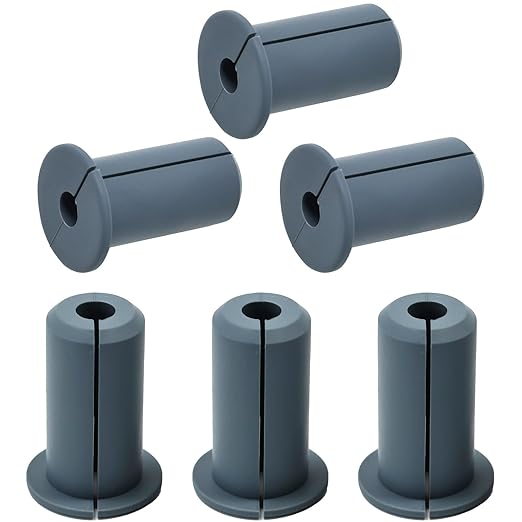 6pc Starlink Cable Grommet 3/4" Silicone Waterproof Wall Hole Pass Through by EASYEAH