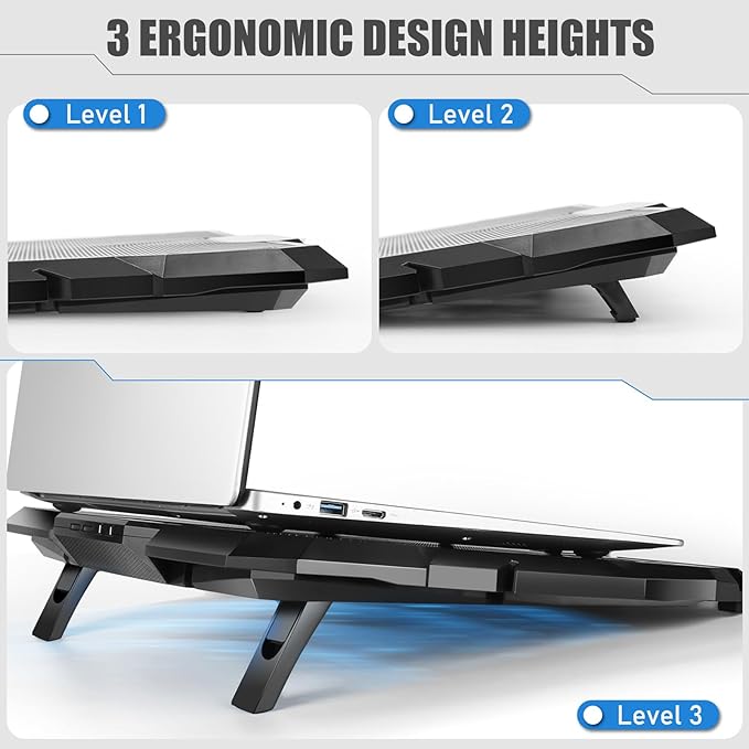Laptop Cooling Pad, Laptop Cooler - Image 6