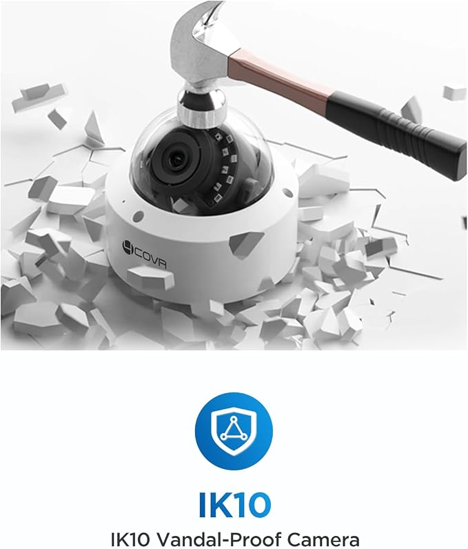 4COVR 16 Channel PoE Security Camera System - Image 9