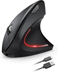 TECKNET Ergonomic Mouse Wireless, Rechargeable Mouse Wireless Silent by Tecknet