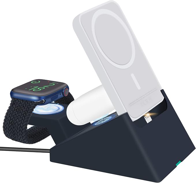 Suitable for iPhone MagSafe Battery Park Wireless Charging Stand, 3in1 Charging by UUMAO