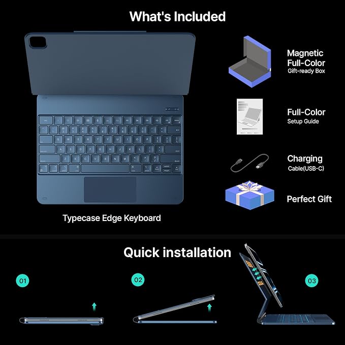 typecase Keyboard Case for iPad Pro 13-inch2024, Magic Keyboard - Image 8