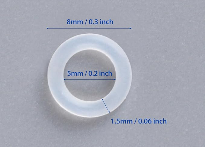 150PCS Rubber O Ring Switch Dampeners Damper - Image 2
