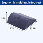 Foot Rest for Under Desk at Work Ergonomic Under Desk Footrest，Support Foot - Image 3