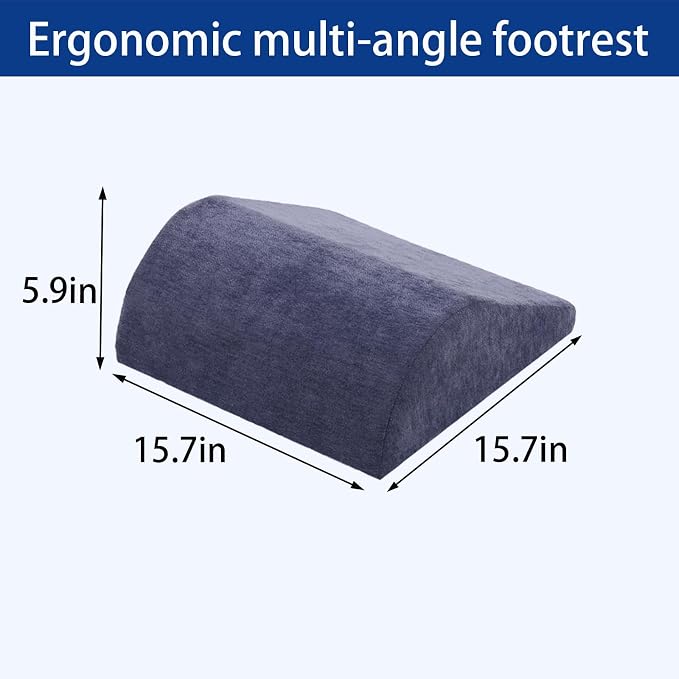 Foot Rest for Under Desk at Work Ergonomic Under Desk Footrest，Support Foot - Image 3