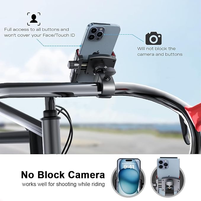 Universal Adjustable Bicycle Phone Holder Compatible - Image 6