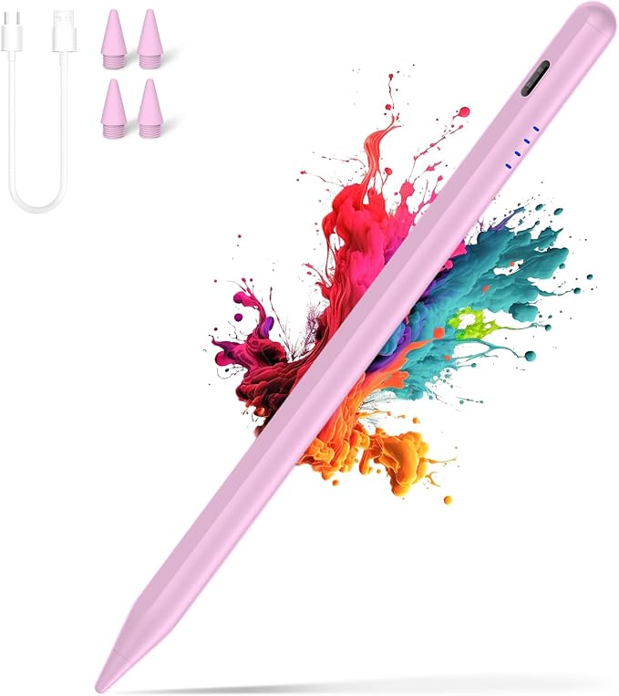 Stylus Pen for iPad, 20 Mins Fast Charge for Pad Pencil by Luntak