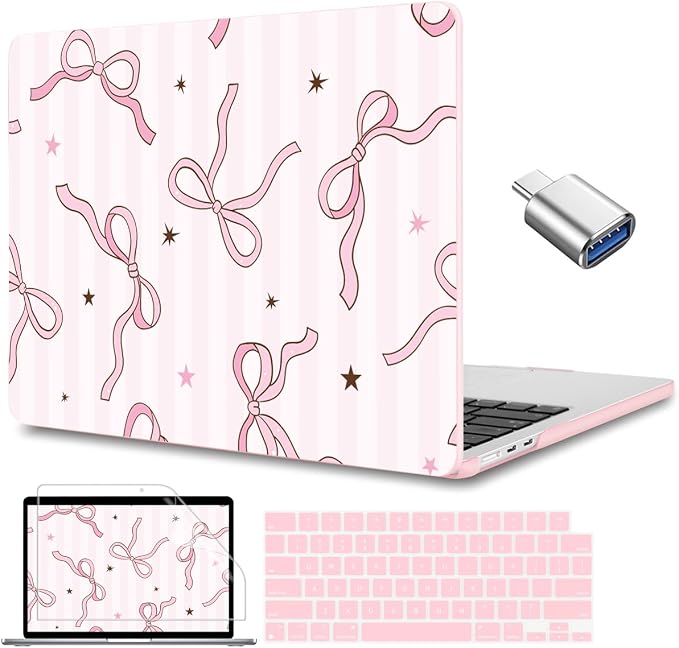 CISSOOK Compatible with MacBook Air 13.6 inch Case 2025 2024 2023 2022 Release by CISSOOK