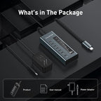 USB C Hub for Laptop, 7 in 1 10Gbps USB Adapter Support Data & Charging - Image 6