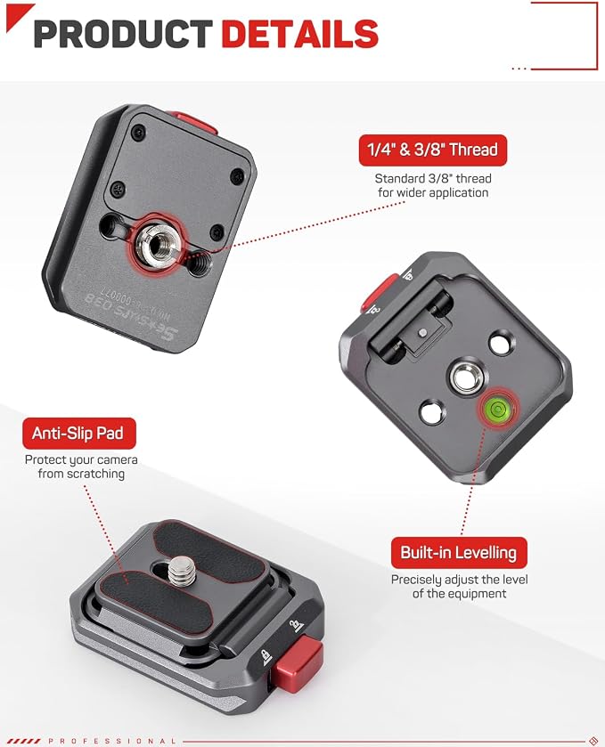 IFOOTAGE Q38-BASE Quick Release Base - Image 3