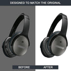 Ear Pads for Bose Quiet Comfort 35 Soft Protein Leather Replacement Earpads Ear - Image 6