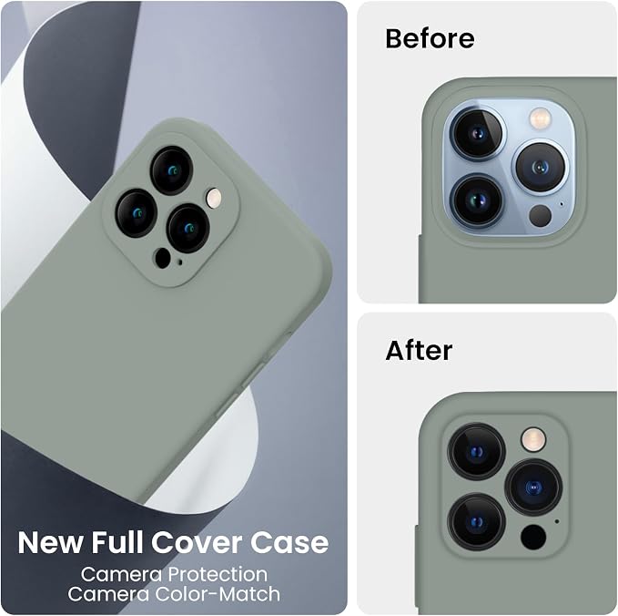 FireNova Designed for iPhone 13 Pro Case, Silicone Upgraded Phone Case with - Image 3