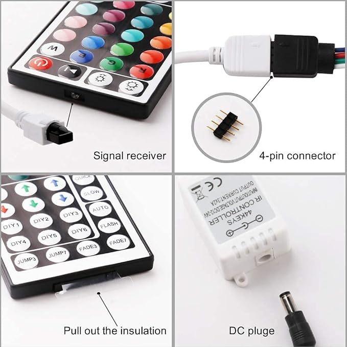 Yiliaw 44 Keys IR Remote Controller Kit - Image 5