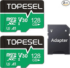 TOPESEL 128GB Micro SD Card 2 Pack by TOPESEL