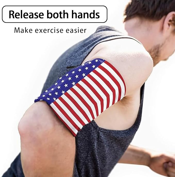 Running Phone Armband for Men Women, Universal Arm Bands for Phones Below 7.5 - Image 2