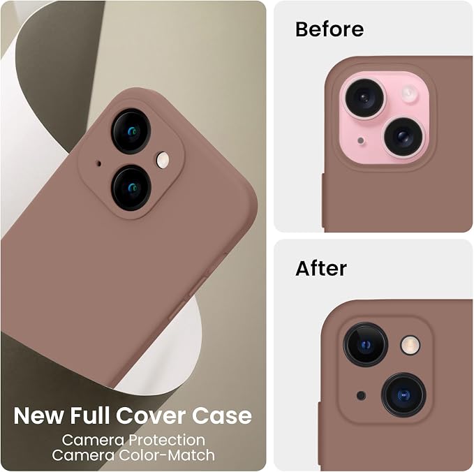 FireNova Designed for iPhone 15 Case, Silicone Upgraded Phone Case with - Image 3