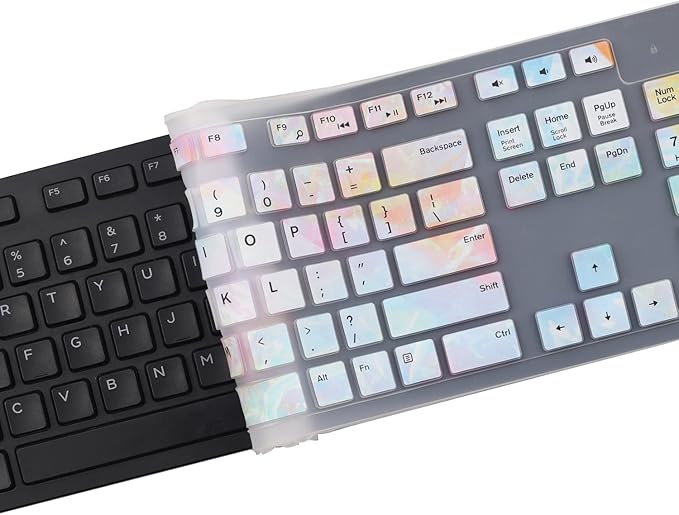 Keyboard Cover Skin for Dell KM636 KB216 KB216t KB216d KB216p Wired & Wireless - Image 6