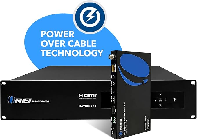 OREI 8X8 4K HDMI Matrix Switcher Extender - Image 8