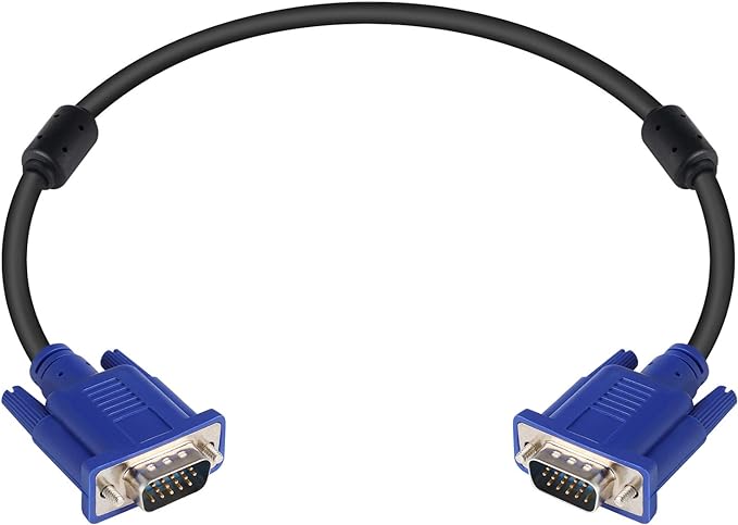 PASOW VGA to VGA Monitor Cable HD15 Male to Male by PASOW