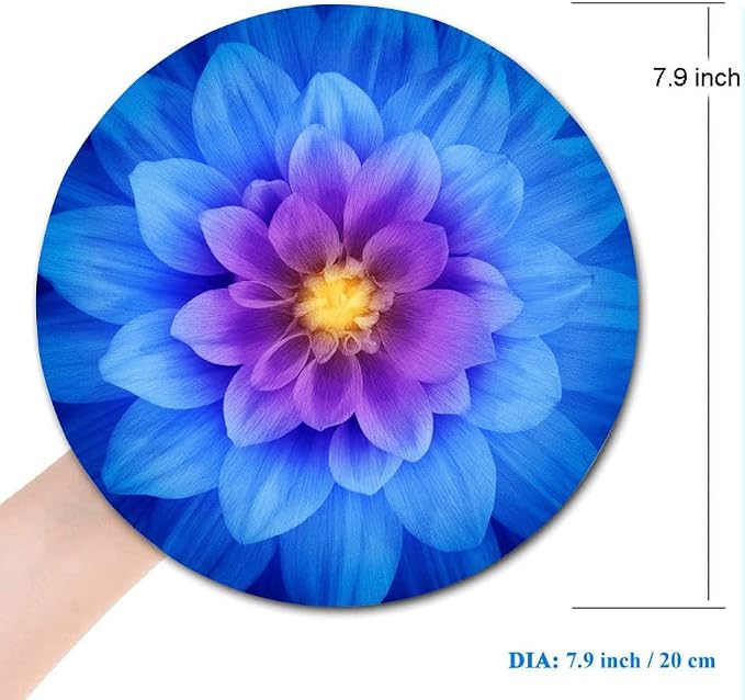 Mouse Pad, Cute Round Mouse Pad - Image 2