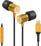 LUDOS Ultra USB C Headphones for iPhone 16 15 Pro Max Plus iPad Pro, 5 Years by Ludos
