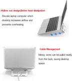 Laptop Stand, Aluminum Portable Foldable Laptop Support Stand Holder Desk Table - Image 4