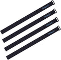 Extra Large 4 Pack 2 x 60 Inches Hook and Loop Strap, Reusable Fastening Cable by Wisdompro