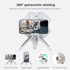 K&F CONCEPT Selfie Stick Tripod, 360 Degree Rotation Mini Phone Stand - Image 4