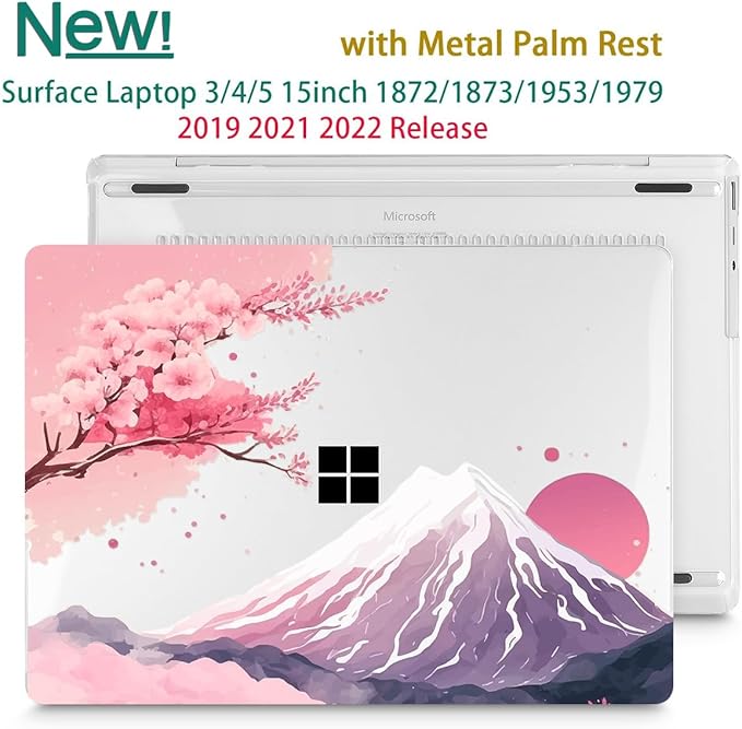 Tuiklol Case for 15 Inch Microsoft Surface Laptop 5/4/3 2022-2020, Model - Image 4
