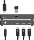 SABRENT Thunderbolt 4 Hub, 60W Charging USB-C Dock by SABRENT