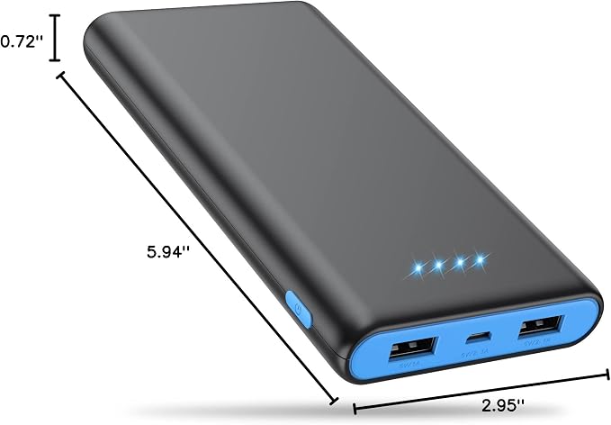 Portable Charger Power Bank 25, 5V/3A USB C in&Out Fast Phone Charging - Image 8