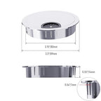Desk Grommet 3-1/8 Inch 80mm, Zinc Alloy Computer Desk Wire Hole Cover - Image 2